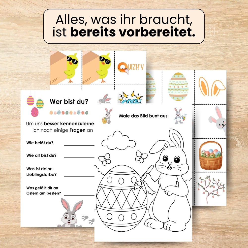 Quizify Kids: Der Osterhase und die Rettung des Osterfests - Quizify