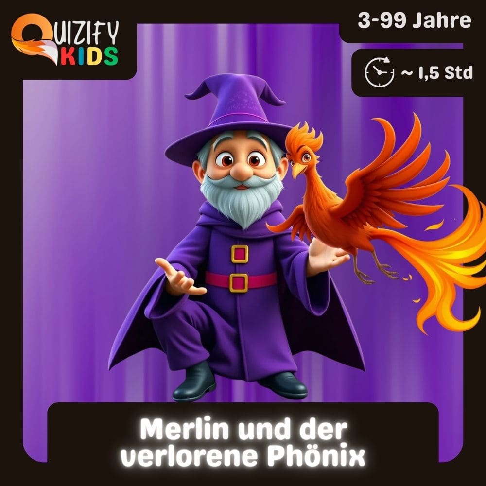 Quizify Kids: Merlin und der verlorene Phönix - Quizify